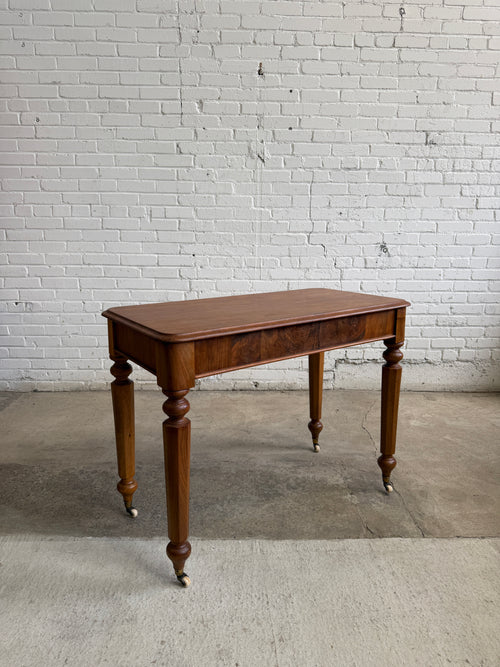 An English Walnut William IV Sofa or Side Table c. 1840