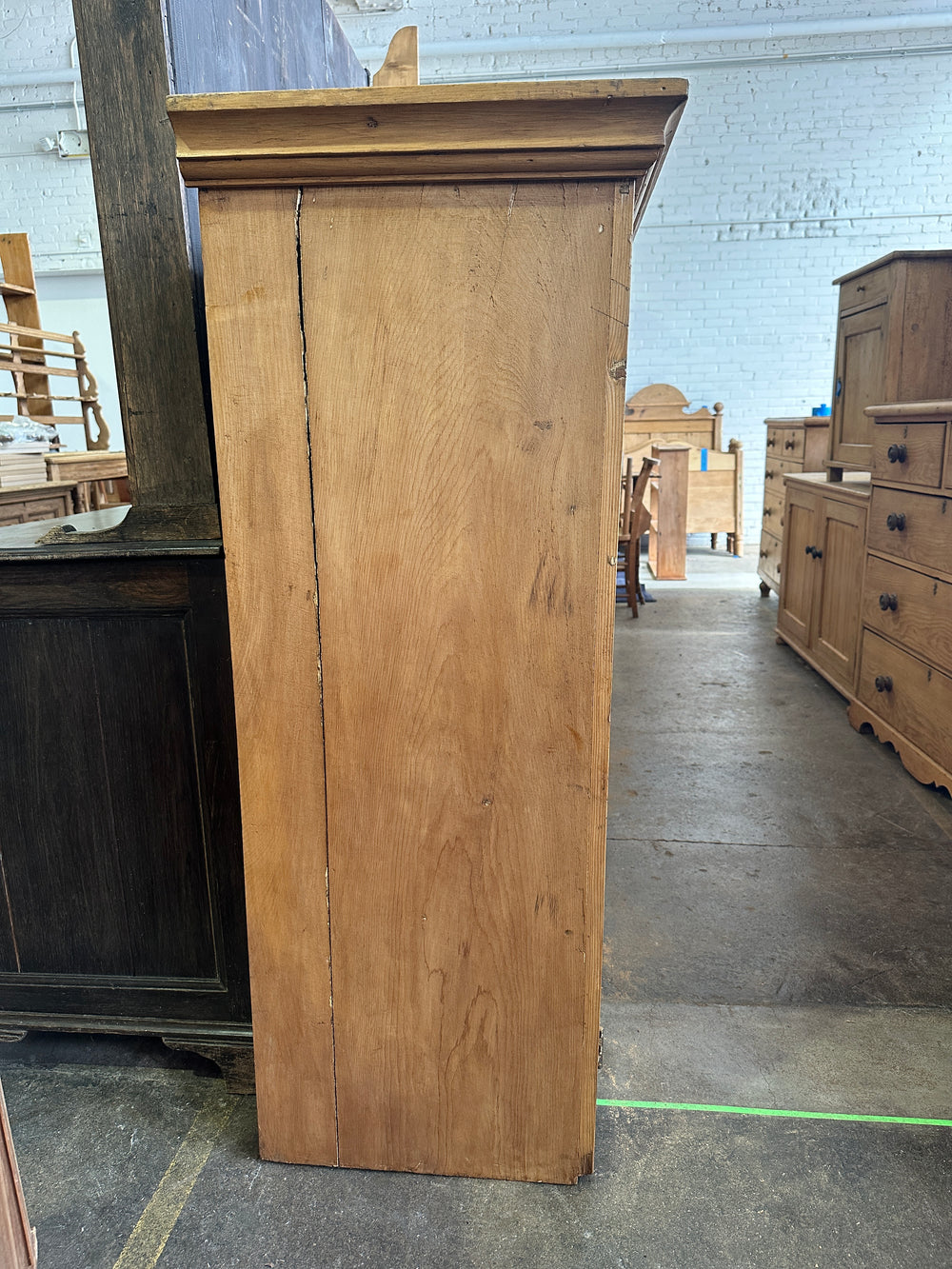 An Extra Large Antique English Housekeeper's Cupboard, c. 1870