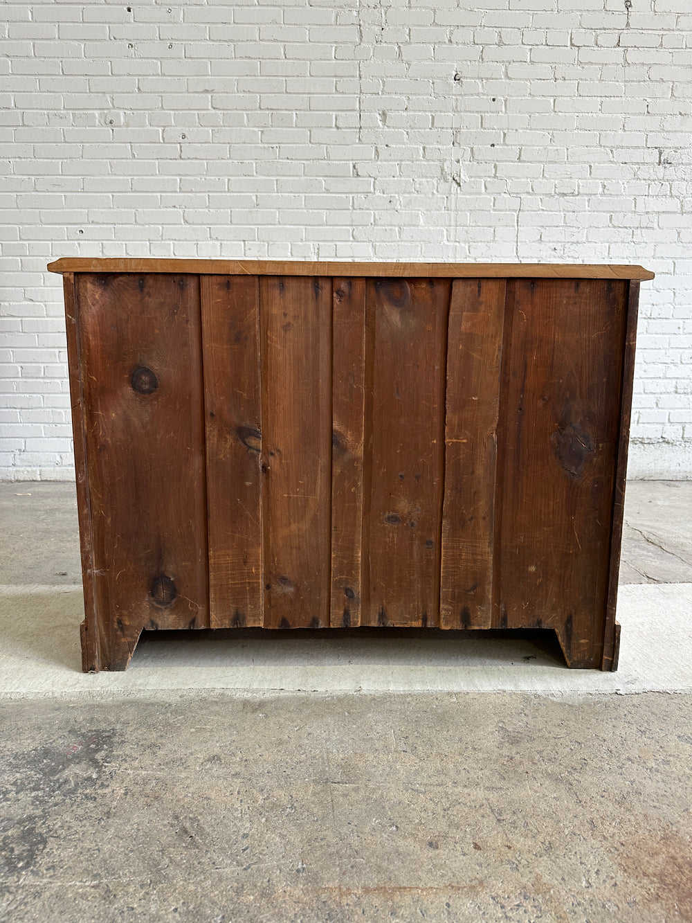 Antique English Walnut Chest of Drawers c. 1900