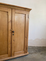 Antique Pine English Cupboard c. 1880