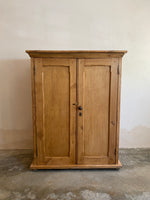 Antique Pine English Cupboard c. 1880