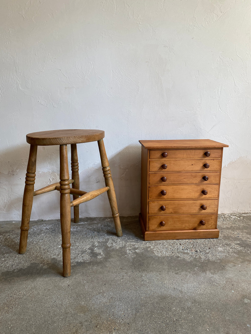 Antique English Oval Stool c. 1880
