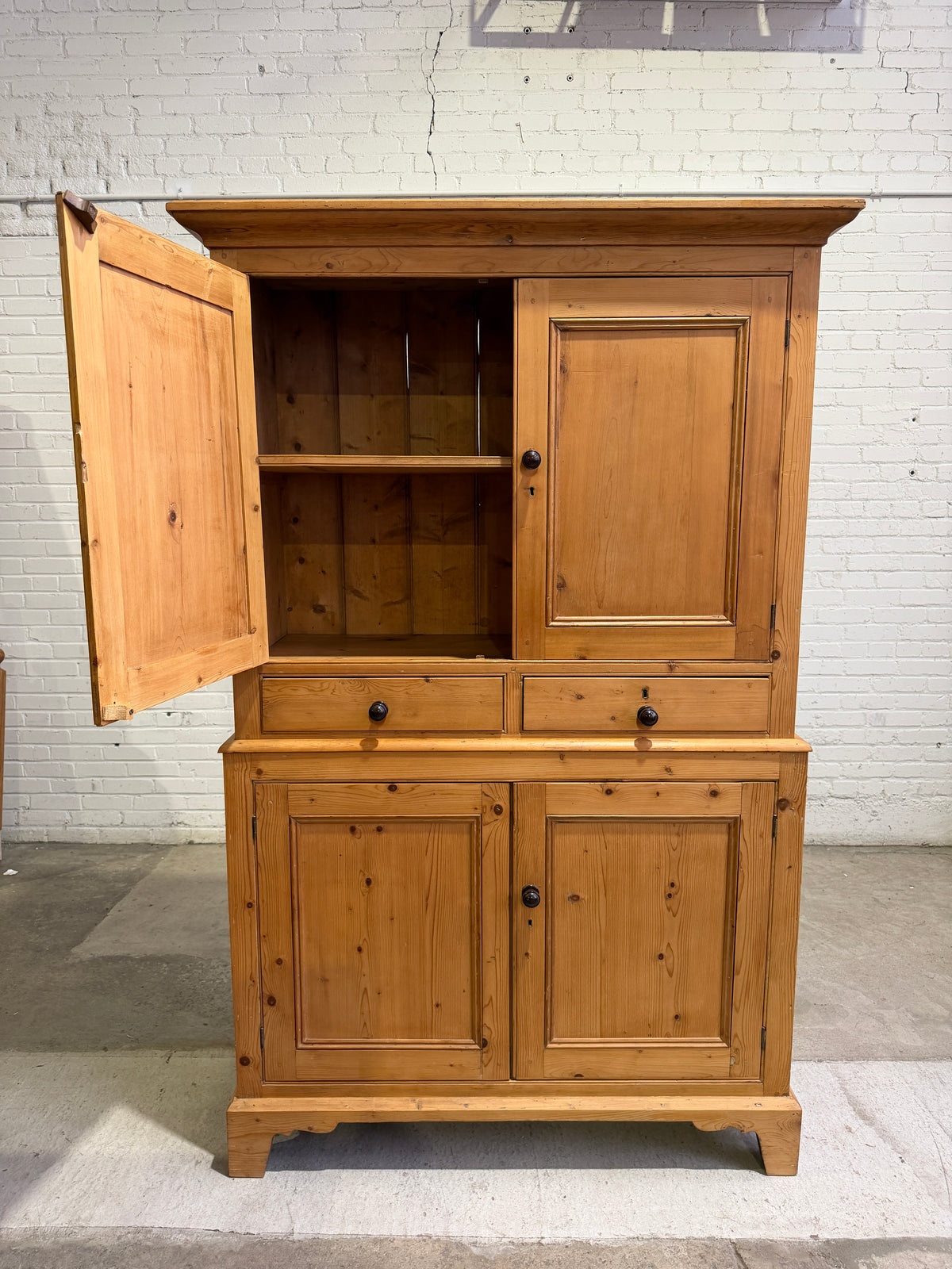 An Antique Pine Welsh Housekeeper's Cupboard c. 1880