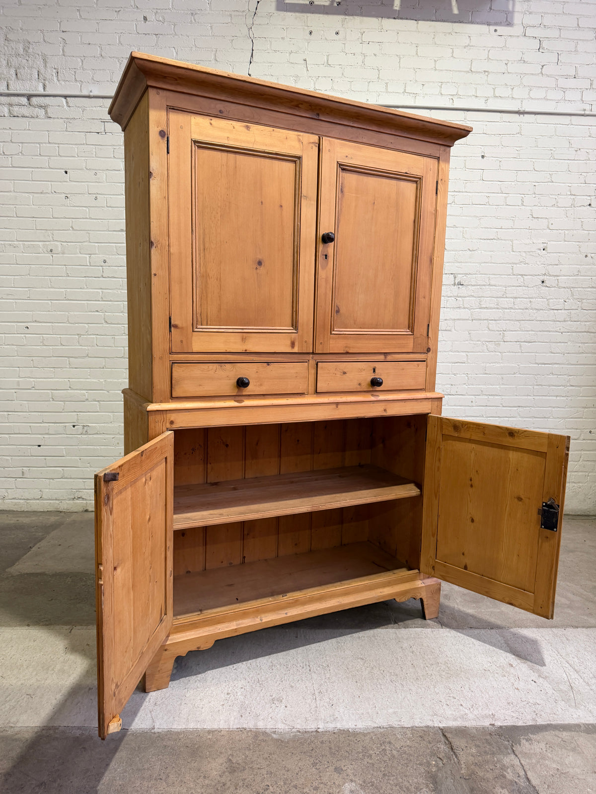 An Antique Pine Welsh Housekeeper's Cupboard c. 1880