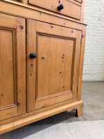 An Antique Pine Welsh Housekeeper's Cupboard c. 1880