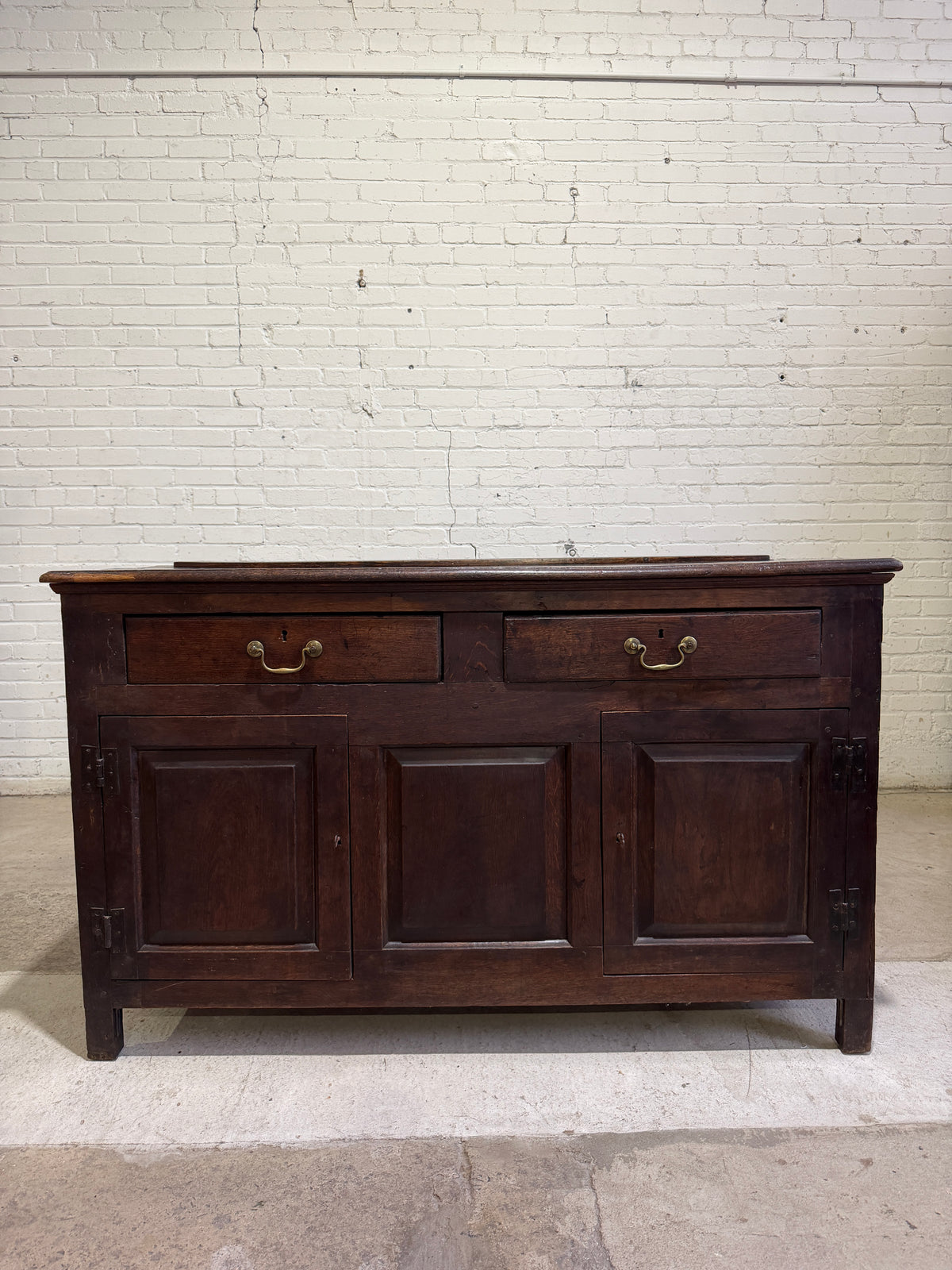 An 18th Century Oak English Kitchen Dresser