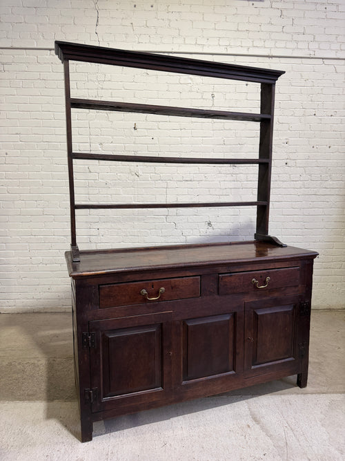 An 18th Century Oak English Kitchen Dresser