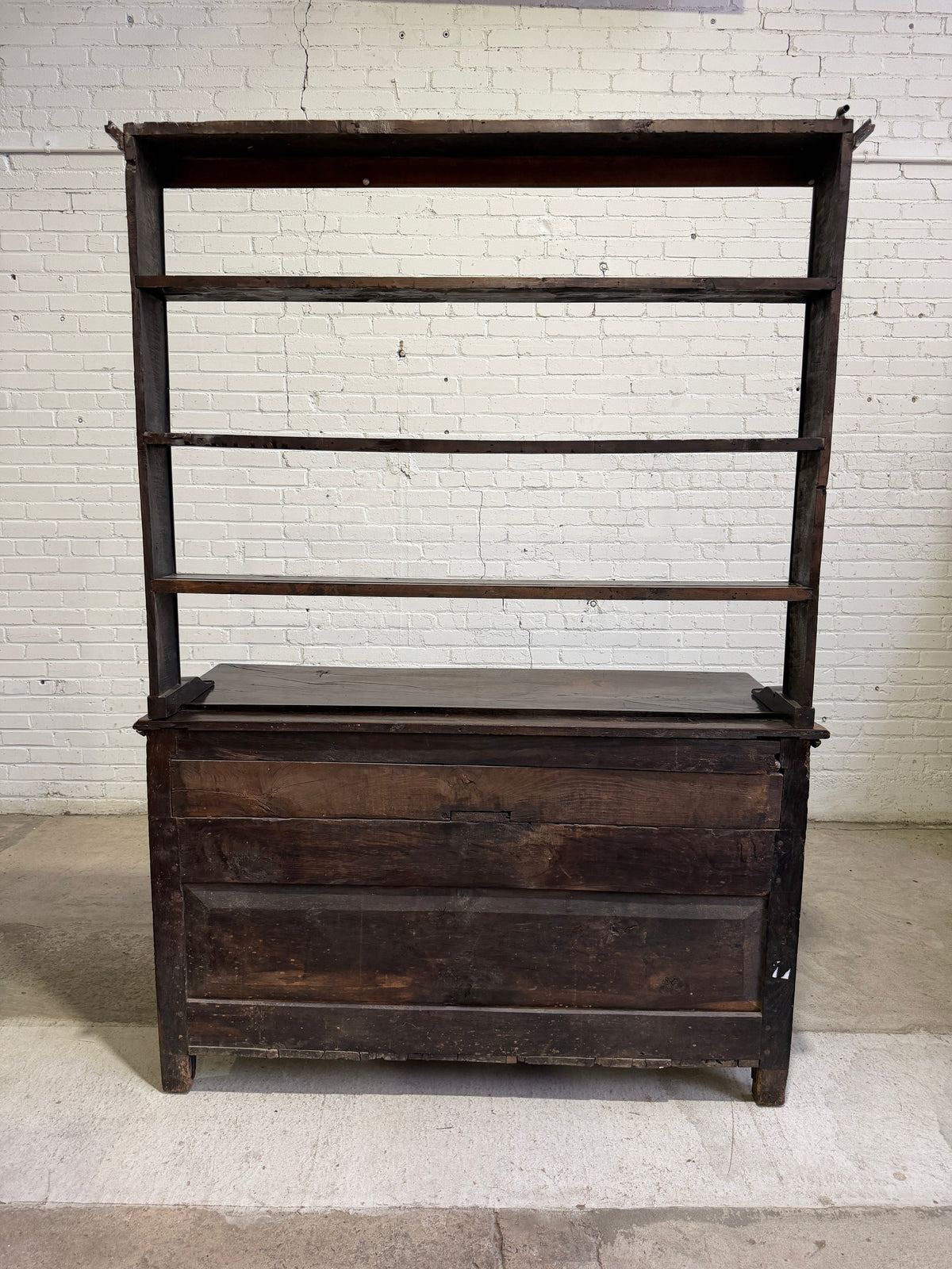 An 18th Century Oak English Kitchen Dresser