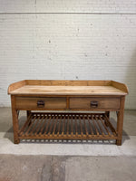 An Antique English Baker's Work Table c. 1910