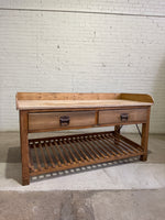 An Antique English Baker's Work Table c. 1910