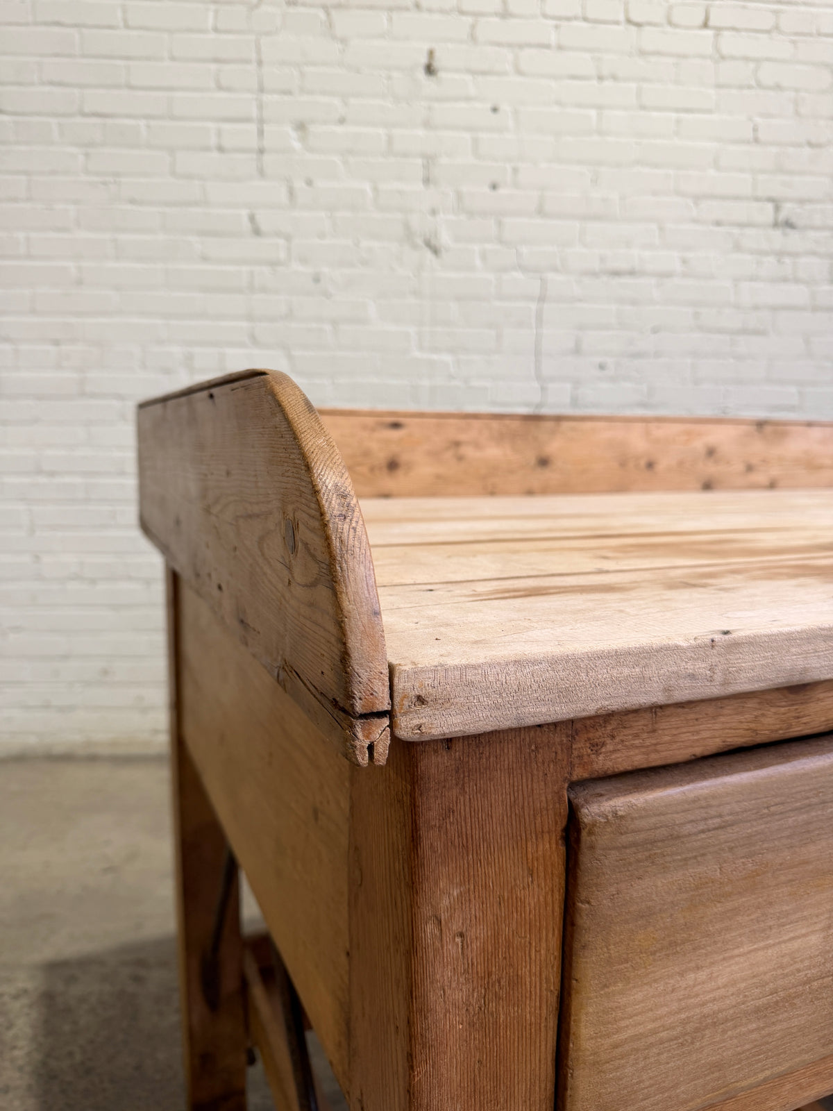 An Antique English Baker's Work Table c. 1910