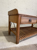 An Antique English Baker's Work Table c. 1910