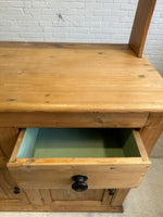 Antique Pine English Kitchen Dresser c. 1880
