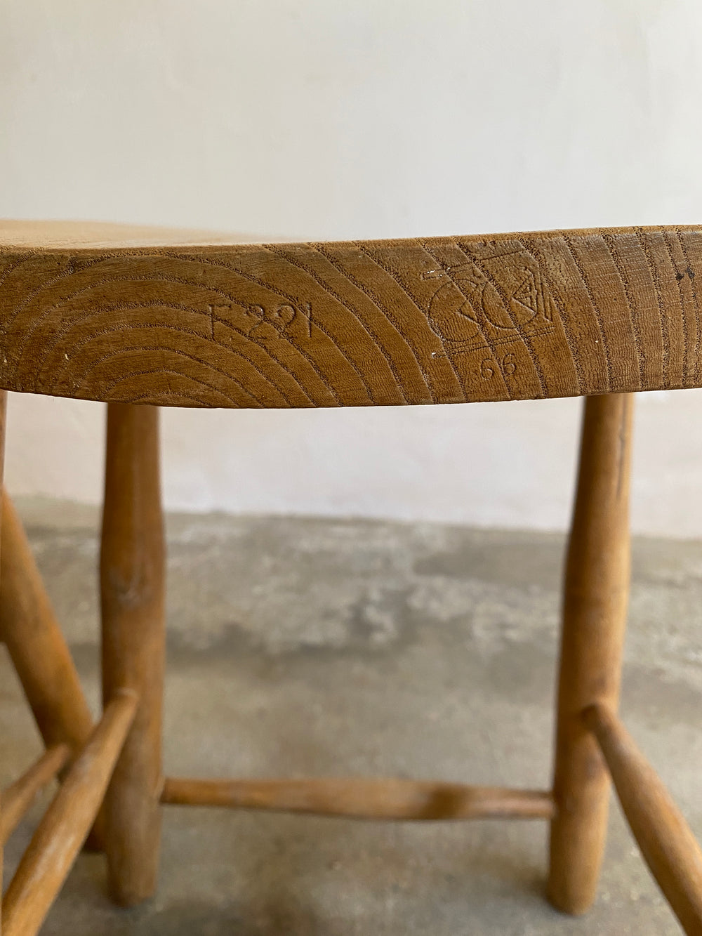 Antique English Pair of Stools c. 1910