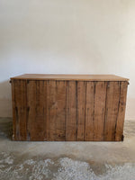 Antique Pine English Drawers with Ceramic Knobs c. 1890