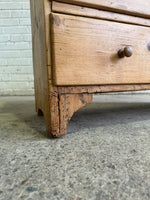 **On Hold** Antique Pine English Cupboard, c. 1880