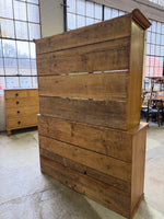 An Antique Glazed Pine English Dresser c. 1900