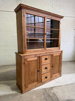 An Antique Glazed Pine English Dresser c. 1900