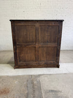 An Antique English Flame Mahogany Chest of Drawers c.1860