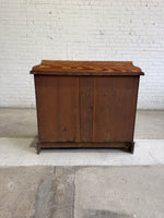 Antique Pitch Pine English Chest of Drawers, c. 1890