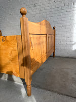 The Knosen Sleigh Bed: Full
