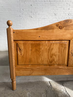 The Knosen Sleigh Bed: Full