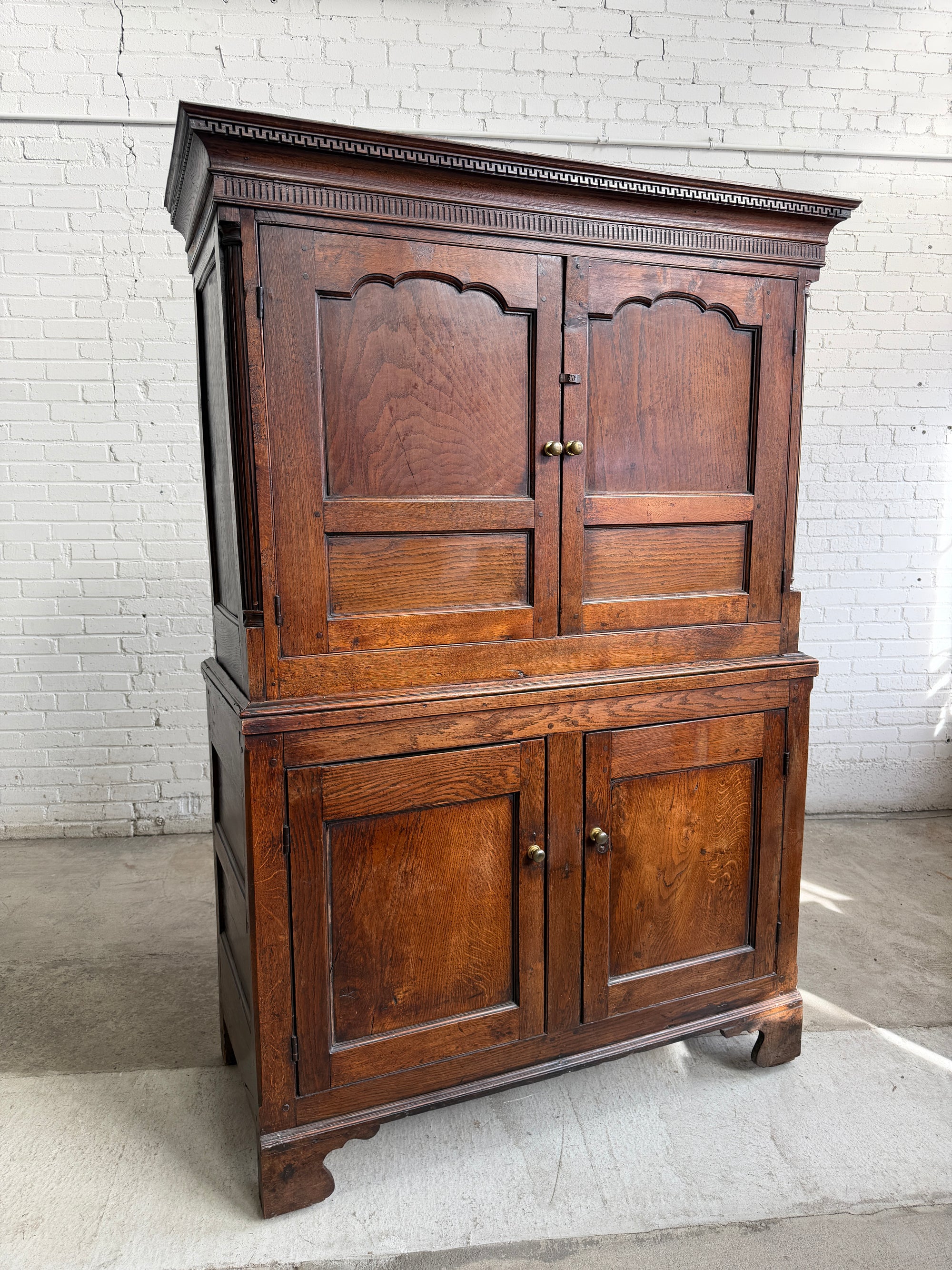 An 18th Century Welsh Oak Cupboard, c. 1780