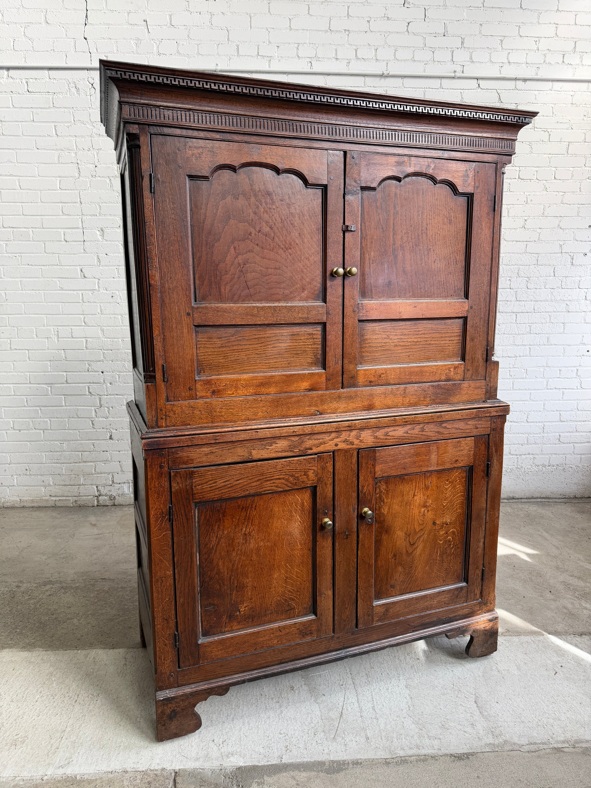 An 18th Century Welsh Oak Cupboard, c. 1780