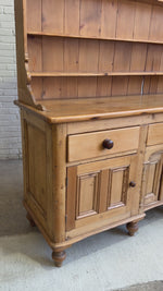 Antique Pine English Dresser c. 1890