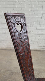 An Antique Welsh Oak Spinning Chair, c. 1890