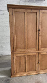 An Extra Large Antique English Housekeeper's Cupboard, c. 1870