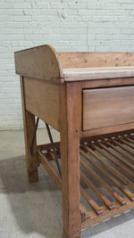 An Antique English Baker's Work Table c. 1910
