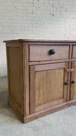 An English Antique Pine Cupboard Base, c. 1840