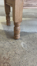 Petite Antique Pine English Coffee Table c. 1900