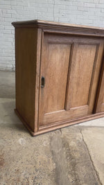 Antique English Oak Sideboard c. 1900