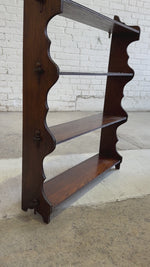 Antique English Oak Shelf c. 1900