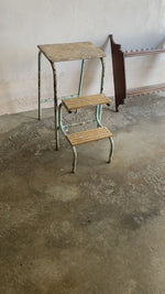 Antique Metamorphic Step Stool Circa 1920