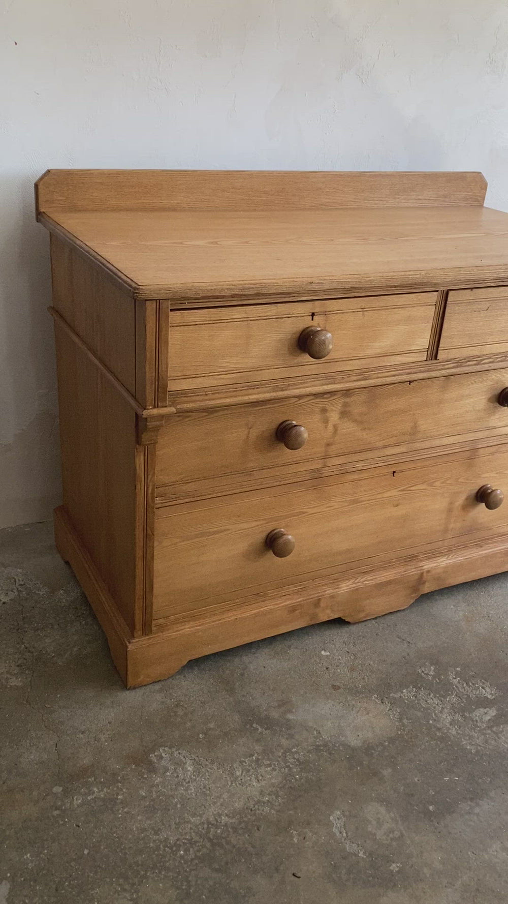 Antique Ash Chest of Drawers