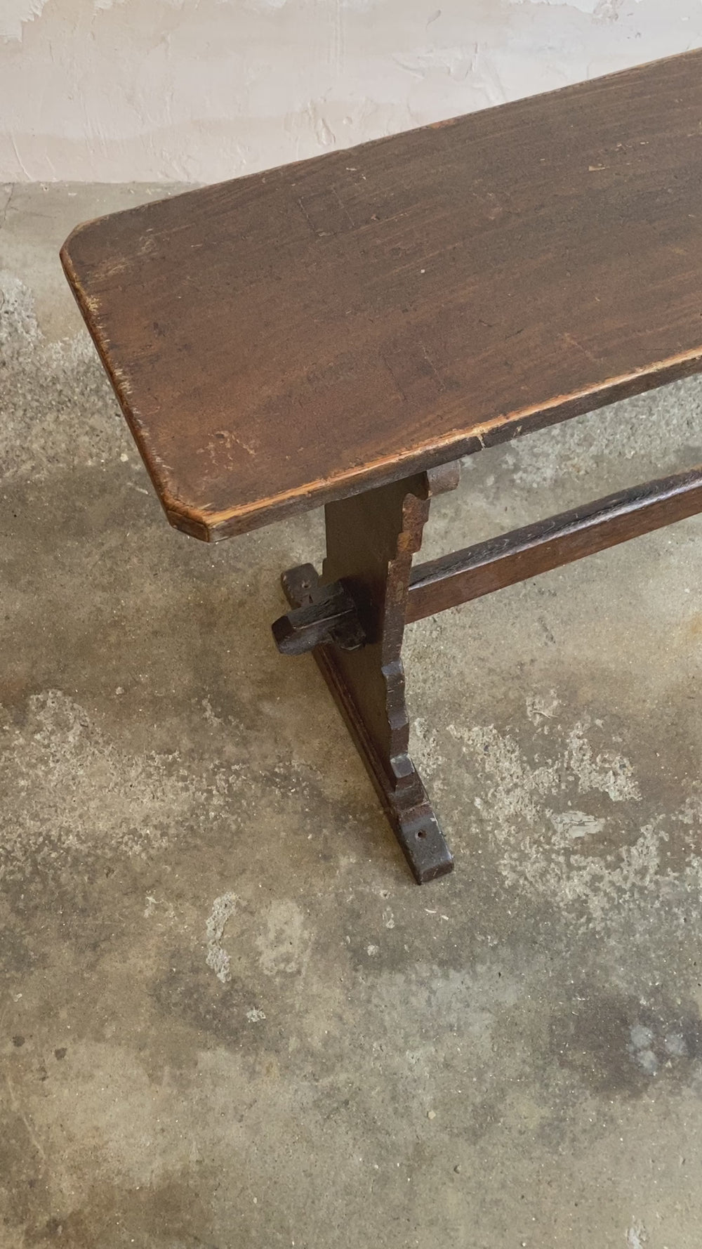 **On Hold** Tall Antique Organist's Bench c. 1890