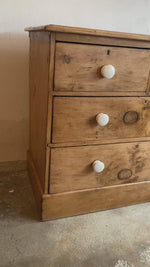 Antique English Chest of Drawers with Master Key c. 1890