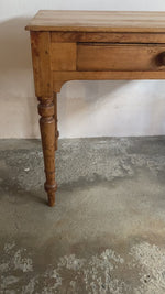 Antique Pine Writing Table c. 1880