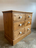 Antique English Chest of Drawers with Master Key c. 1890