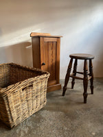 Antique English Elm Stool c. 1880