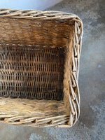 Antique Large Wicker Mill Basket circa 1900