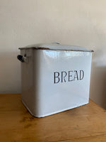 Antique Enamel English Bread Bin Circa 1920