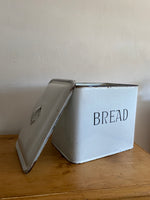Antique Enamel English Bread Bin Circa 1920