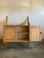 Large Antique French Wall Cupboard c. 1880