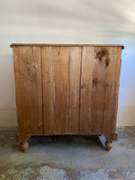 Large Antique Pine English Chest of Drawers