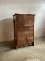 Antique English Pine Bedside Cupboard c. 1900
