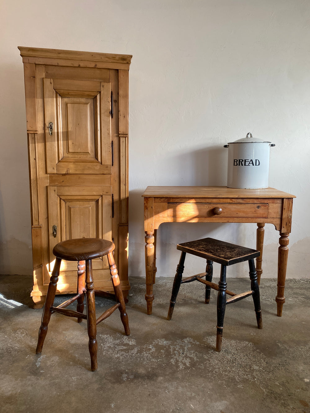 Antique Pine Writing Table c. 1880